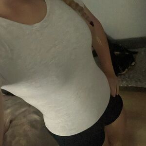 Stretchy shirt, comfortable, looks great with anything!